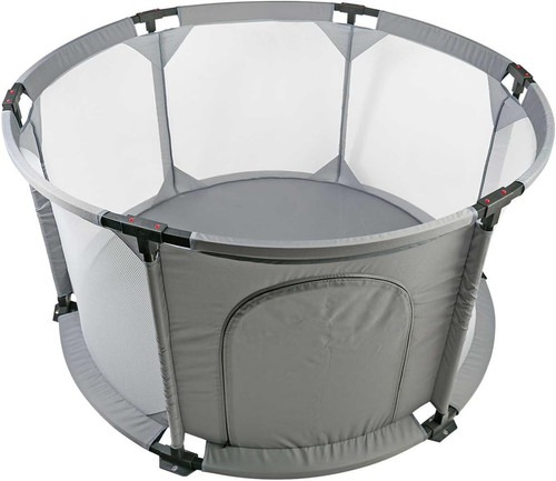 Deluxe fabric round playpen - deluxe,