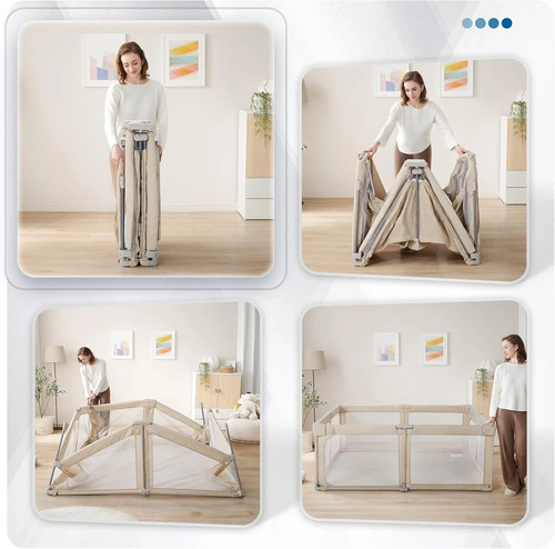 Sweeby foldable baby playpen - sweeby,